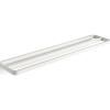 Porte-serviette RIM 70 cm, double, blanc, aluminium, Zone Denmark