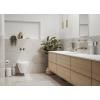Poubelle de salle de bain RIM 3 l, blanc, aluminium, Zone Danemark
