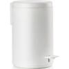 Poubelle de salle de bain RIM 3 l, blanc, aluminium, Zone Danemark