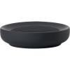 Porte-savon UME 12 cm, noir, céramique, Zone Denmark