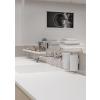 Distributeur de savon RIM 200 ml, montage mural, blanc, aluminium, Zone Denmark