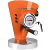 Machine à café expresso DIVA 0,8 l, orange, acier inoxydable, Bugatti