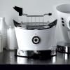 Grille-pain VOLO 32 cm, or, acier inoxydable, Bugatti