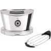 Grille-pain VOLO 32 cm, rouge, acier inoxydable, Bugatti