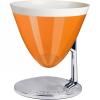 Balance de cuisine UMA orange, acier inoxydable, Bugatti