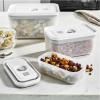 Récipients sous vide pour aliments FRESH & SAVE, set de 3, blanc, plastique, Zwilling