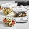 Récipients sous vide pour aliments FRESH & SAVE, set de 3, blanc, verre, Zwilling