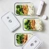 Récipients sous vide pour aliments FRESH & SAVE, set de 3, blanc, verre, Zwilling