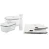 Set de mise sous vide FRESH & SAVE, set de 7, blanc, verre, Zwilling