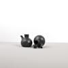 Pot à soja MODERN BLACK 150 ml, noir, MIJ