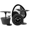Lampe de table LED AR04 47 cm, noir, Alessi