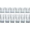 Set de verres HIGHLAND, pour long drink et whisky, set de 12 pc, clair, Nachtmann