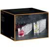 Set de verres BOSSA NOVA, pour long drink et whisky, set de 12 pc, clair, Nachtmann