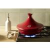 Tajine V 2 l rouge Bourgogne Emile Henry