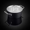 Faitout haut ADAMANT 20 cm, noir, aluminium, Fissler
