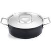 Faitout bas ADAMANT 28 cm, noir, aluminium, Fissler