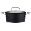 Faitout haut ADAMANT 20 cm, noir, aluminium, Fissler