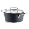 Faitout haut ADAMANT 18 cm, noir, aluminium, Fissler