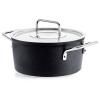 Batterie de cuisine ADAMANT, set de 3, noir, aluminium, Fissler
