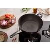 Wok ADAMANT 32 cm, noir, aluminium, Fissler