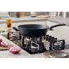 Wok ADAMANT 32 cm, noir, aluminium, Fissler