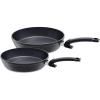 Jeu de poêles ADAMANT COMFORT, set de 2, noir, aluminium, Fissler