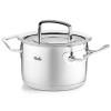 Marmite ORIGINAL PROFI 16 cm, argent, acier inoxydable, Fissler
