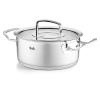 Faitout bas ORIGINAL PROFI 20 cm, argent, acier inoxydable, Fissler