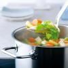 Faitout haut VISEO 20 cm, argent, acier inoxydable, Fissler