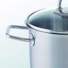 Faitout haut VISEO 20 cm, argent, acier inoxydable, Fissler