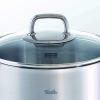 Faitout haut VISEO 20 cm, argent, acier inoxydable, Fissler