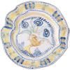 Assiette DIESEL CLASSICS ON ACID SPANISH YELLOW 28 cm, jaune, porcelaine, Seletti