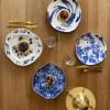 Assiette DIESEL CLASSICS SUR ACID ENGLISH DELFT 28 cm, blanc, porcelaine, Seletti