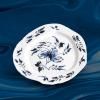 Assiette DIESEL CLASSICS SUR ACID ENGLISH DELFT 28 cm, blanc, porcelaine, Seletti