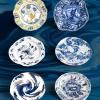 Assiette DIESEL CLASSICS SUR ACID ENGLISH DELFT 28 cm, blanc, porcelaine, Seletti