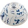 Bol de service DIESEL CLASSICS ON ACID KOI 18 cm, blanc/bleu, porcelaine, Seletti