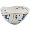 Bol de service DIESEL CLASSICS ON ACID KOI 18 cm, blanc/bleu, porcelaine, Seletti