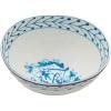 Bol DIESEL CLASSICS ON ACID FIORI 12 cm, blanc/bleu, porcelaine, Seletti