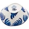 Bol de service DIESEL CLASSICS ON ACID PAJARO 18 cm, blanc/bleu, porcelaine, Seletti