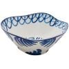 Bol de service DIESEL CLASSICS ON ACID PAJARO 18 cm, blanc/bleu, porcelaine, Seletti