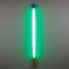 Décoration murale lumineuse SUPERLINEA 141,5 cm, vert, bois/plastique, Seletti