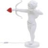 Lampe de bureau CUPID 63 cm, blanc, résine, Seletti
