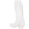 Vase CRYSTALBOOTIE 28 cm, transparent, en verre, Seletti