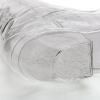 Vase CRYSTALBOOTIE 28 cm, transparent, en verre, Seletti