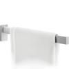 Porte-serviette LINEA 42 cm, mat, acier inoxydable, Zack