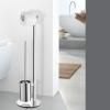 Butler de toilette SCALA 72 cm, poli, acier inoxydable, Zack
