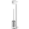 Butler de toilette SCALA 72 cm, poli, acier inoxydable, Zack