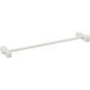 Porte-serviette CARVO 51 cm, blanc, acier inoxydable, Zack