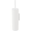 Brosse de toilette TUBO 40 cm, montage mural, blanc, acier inoxydable, Zack
