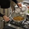 Wok ORIGINAL PROFI 32 cm, argent, acier inoxydable, Fissler
